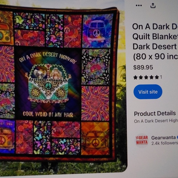 NEW Quilted Throw - Picture 5 of 7